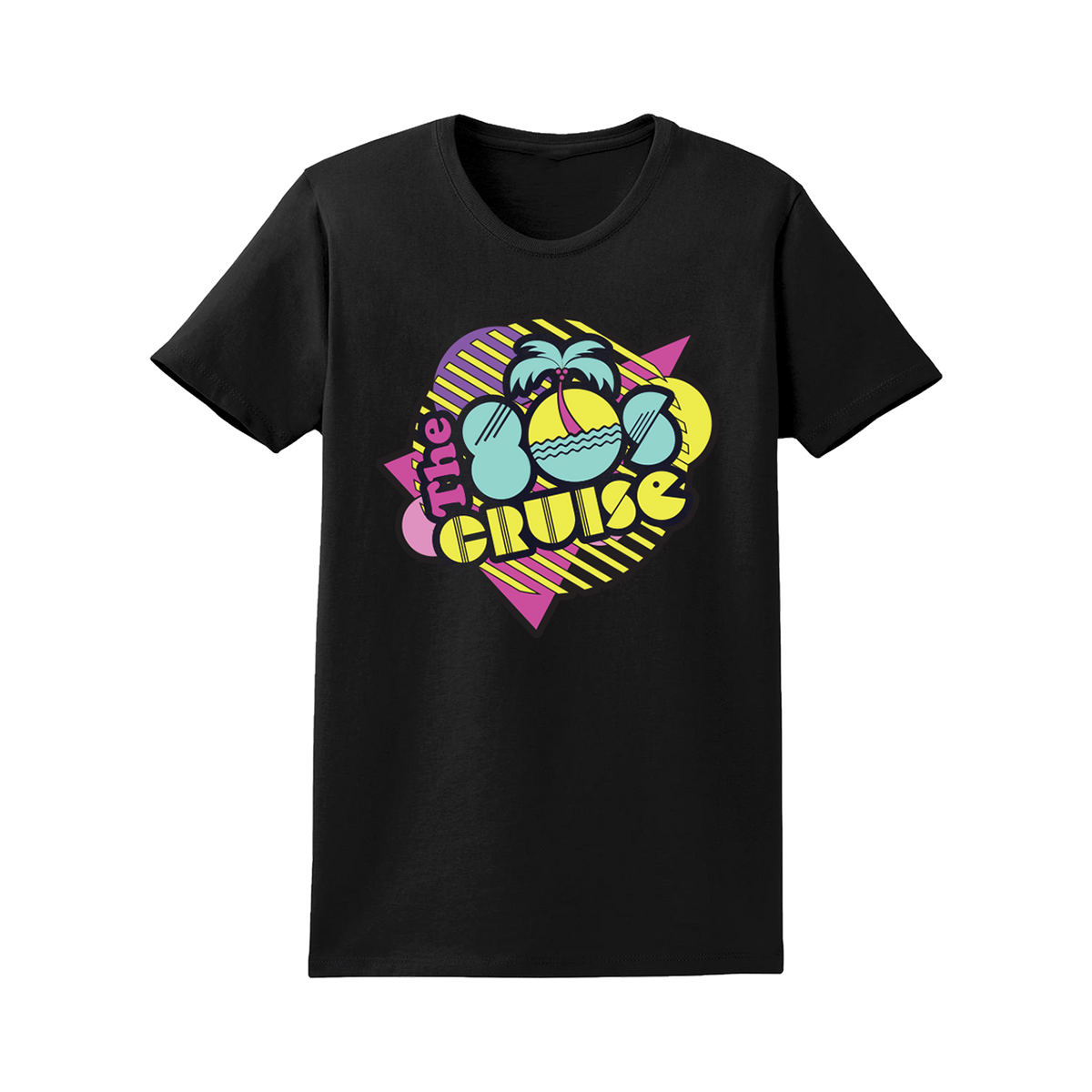 The 80s Cruise Ladies Shapes Logo T-Shirt (Pre-Order)
