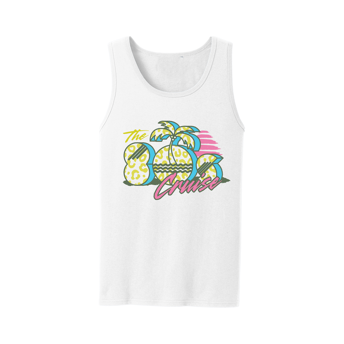 The 80s Cruise Leopard Tank Top (Pre-Order)