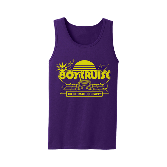 The 80s Cruise Grid Tank Top (Pre-Order)