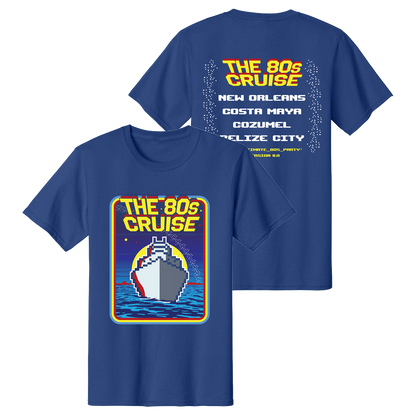 The 80s Cruise Port Tour T-Shirt (Pre-Order)