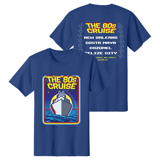 The 80s Cruise Port Tour T-Shirt (Pre-Order)