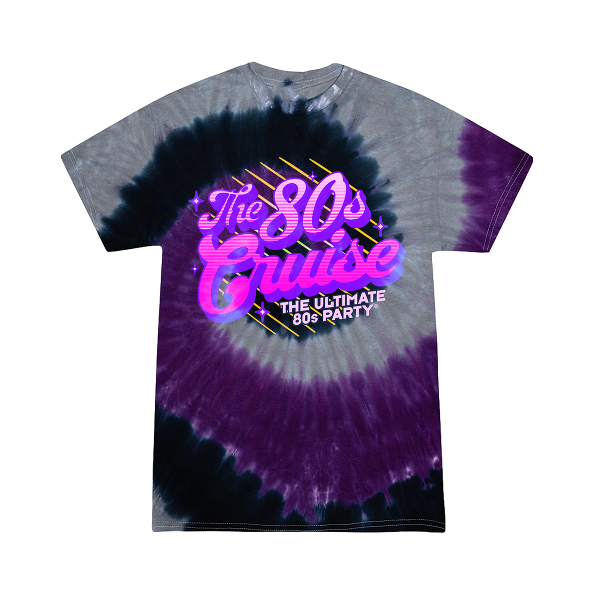 The 80s Cruise Tie Dye T-Shirt (Pre-Order)