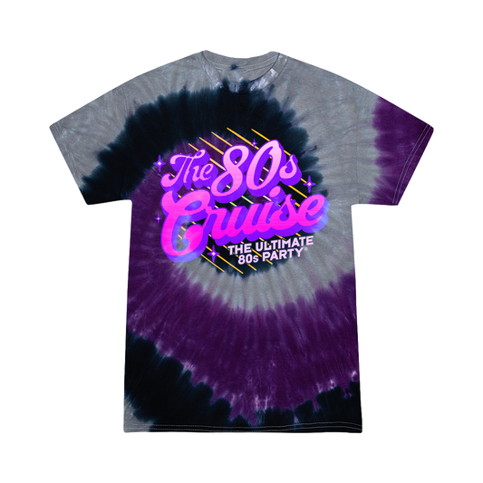 The 80s Cruise Tie Dye T-Shirt (Pre-Order)