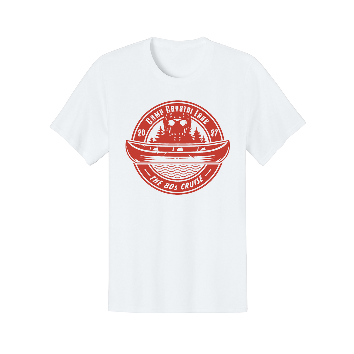 The 80s Cruise Camp Crystal Lake T-Shirt (Pre-Order)
